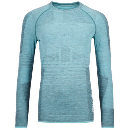T-shirt fonctionnel femme Ortovox W's 230 Competition Long Sleeve bleue IceWaterfall