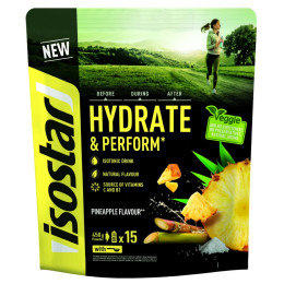 Boisson isotonique en poudre Isostar Hydratace & Výkon 450 g jaune