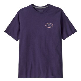 T-shirt homme Patagonia M's Clean Climb Roots Responsibili-Tee violet Plummet Purple