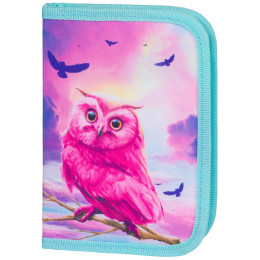 Trousse à crayons pour l'école Baagl Klasik (dvě chlopně) rose