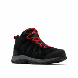 Chaussures randonnée homme Columbia Redmond™ III Mid Waterproof noir / rouge Black, Mountain Red