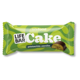 Barre Lifefood Cake pistache et vanille BIO 35 g