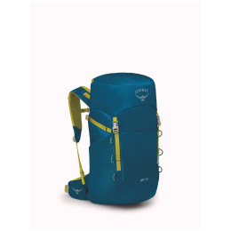 Sac à dos enfant Osprey Jet 28 bleu blue spikemoss/lemongrass