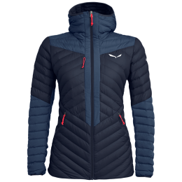 Veste femme Salewa Ortles Light2 Rds Dwn W Hd Jkt bleu foncé NavyBlazer