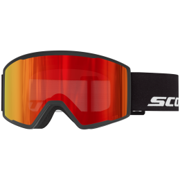 Masques ski Scott Goggle Trace Pro noir / rouge black red chrome