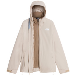 Veste femme The North Face W Quest Mono Triclimate rose Timeless Taupe/Garnet