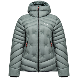 Doudoune femme Salewa Ortles Med 4 Rds Dwn Jkt W bleu willow