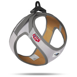 Harnais pour chien Curli Glow Reflective gris / brun Gray