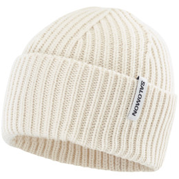 Bonnet Salomon Snowbird Beanie U blanc WHISPER WHITE