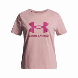 T-shirt enfant Under Armour BIG LOGO SS-PNK rose clair Pink