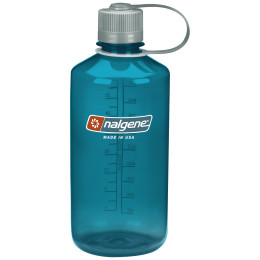 Bouteille Nalgene Narrow Mouth 1l bleue TroutGreen