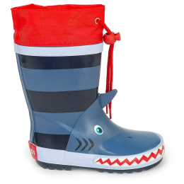 Bottes enfants Pidilidi Žralok bleu / rouge modrá