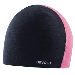 Bonnet Devold Sport Cap noir / rose