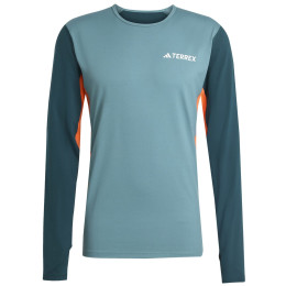 T-shirt fonctionnel homme Adidas Multi Synt Ls pétrole
