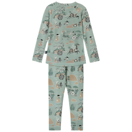 Sous-vêtements fonctionnels enfant Reima Moomin Trivsam Airy Green vert Airy Green