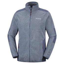 Sweat-shirt homme Columbia Tough Hiker Full Zip Fleece bleu / gris DarkMountain
