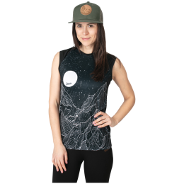 Top femme Drexiss Full Diamond Beach Black Coolmax