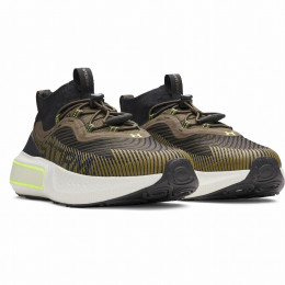 Chaussures Under Armour Phantom 4 Storm vert / gris ExpeditionGreen/White Clay/HighVisYellow