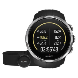 Monte Suunto Spartan Sport (HR) vert Black