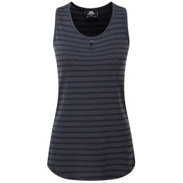 Top femme Mountain Equipment Equinox Wmns Vest bleu foncé Me-01438 Cosmos stripe