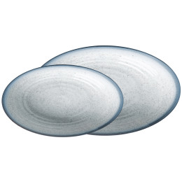 Plateau de service Brunner Tuscany Serving bord bleu / blanc