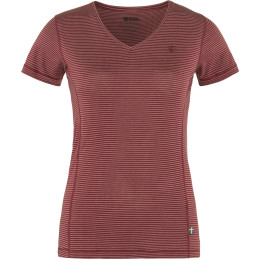 T-shirt fonctionnel femme Fjällräven Abisko Cool T-Shirt W rouge Pomegranate Red
