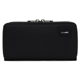 Portefeuille Pacsafe RFIDsafe Continental Wallet noir jet black