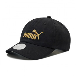 Casquette Puma ESS Cap 2021 vert Puma Black-Gold-No 1