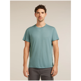 T-shirt fonctionnel homme Icebreaker Men Merino Blend Core SS Tee bleu clair BLUE ASH