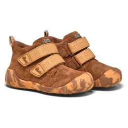 Dětské barefoot boty Affenzahn Prewalker Lowboot Leather Talky Affenzahn brun Affenzahn