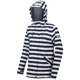 Veste femme Regatta Bertille noir / blanc NavyStripe