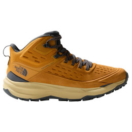 Chaussures randonnée homme The North Face Vectiv Exploris 2 Mid Futurelight Lthr brun clair CITRINE YELLOW/KHAKISTN