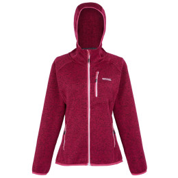 Sweat-shirt femme Regatta Wms Hood Newhill bordeau Deep Pink