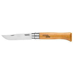 couteau pliant Opinel N°12 Carbon Viroblock natural
