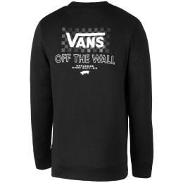 Sweat-shirt homme Vans Mn Pressed Floral Crew vert Black