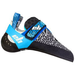 Chaussons d'escalade EB Climbing Guardian noir / bleu BLANC / BLEU