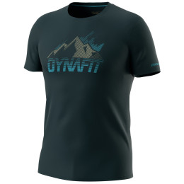 T-shirt fonctionnel homme Dynafit Transalper Graphic S/S Tee M violet blueberry/5260