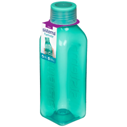 Bouteille Sistema Square 725ml vert foncé