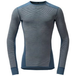 T-shirt fonctionnel homme Devold Reverso Merino Shirt Man bleu Griffin