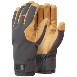 Gants homme Mountain Equipment Direkt Glove gris / brun Obsidian/Tan