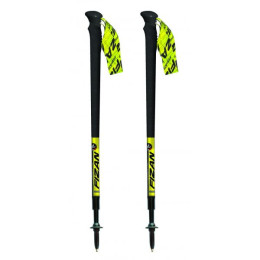 Bâtons randonnée Fizan Trail Essential noir / jaune
