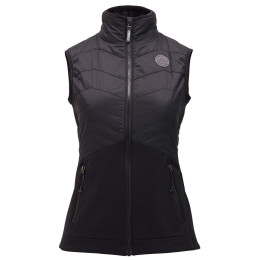 Gilet femme Silvini Formia vert black-cloud