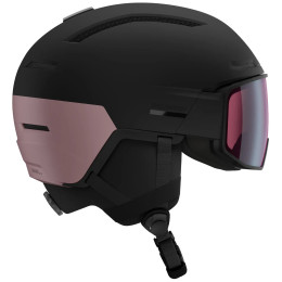 Casque de ski Salomon Driver Pro Sigma Mips noir / rose Black / Dawn Pink