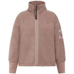 Sweat-shirt femme Didriksons Mella Wns Fz 3 rose Bark