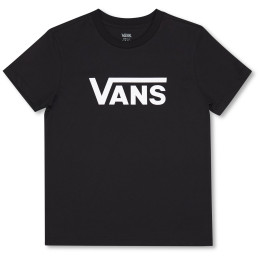 T-shirt femme Vans Wm Drop V Ss Crew-B vert Black