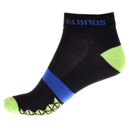 Chaussettes Elbrus Arad vert Black/ElbrGreen/Blue