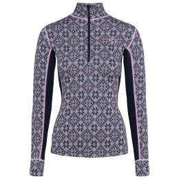 Veste polaire fonctionnelle femme Kari Traa Rose Half Zip Baselayer Top