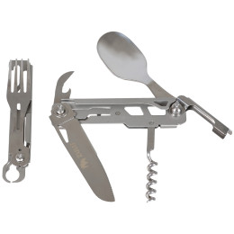 Outil multifonction Zulu Multispork 6in1 argenté silver