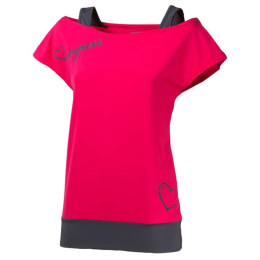 T-shirt femme Progress Taiko 23OK girs Pink/Gray