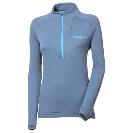 Sweat-shirt femme Progress Cubica Zip bleu / gris modrošedá